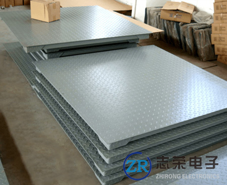 3月9日广州健朗物流向上海志荣地磅厂家采购1台1.2x1.5米3吨地磅秤