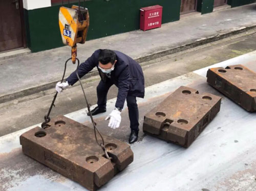 黄圩镇在全镇范围内对在营业地磅开展专项检查